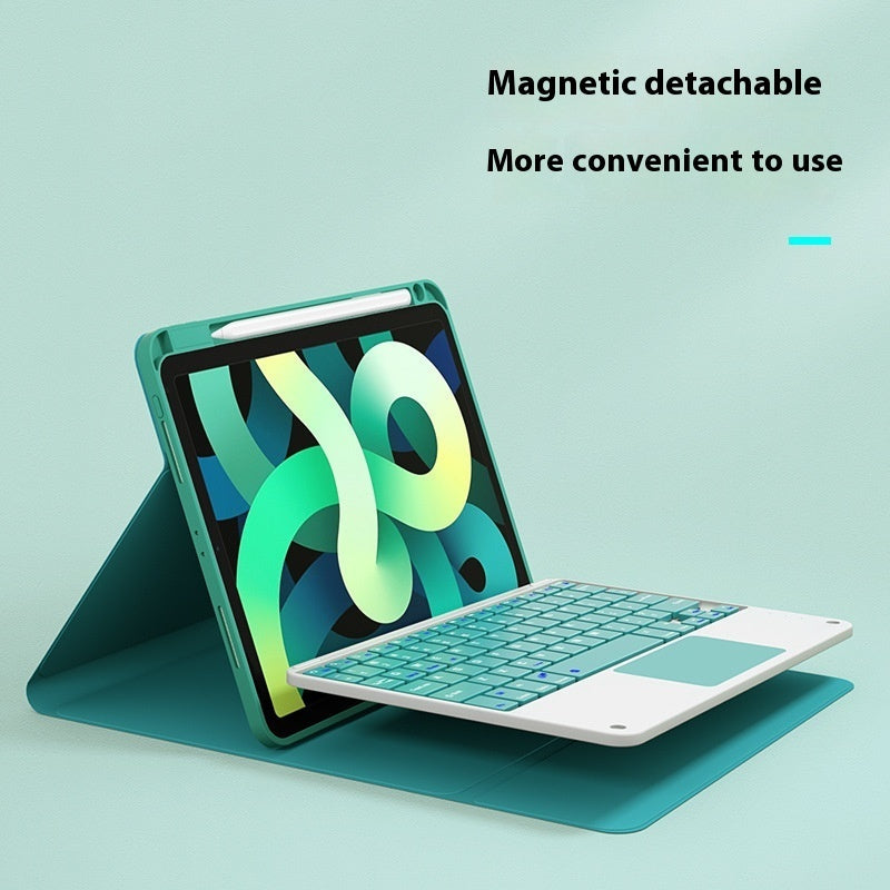 2022iPad 10世代キーボード保護ケースレザーケース